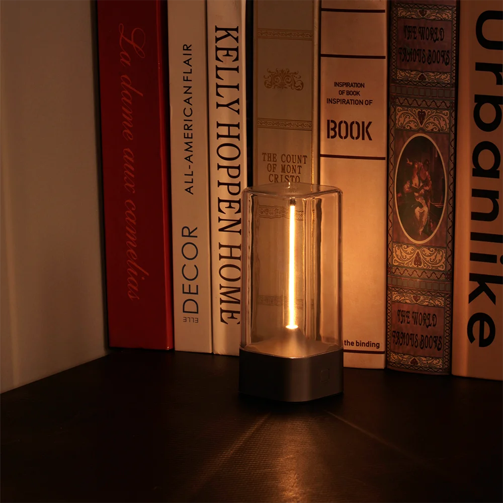 Lámpara de mesa LED inalámbrica minimalista