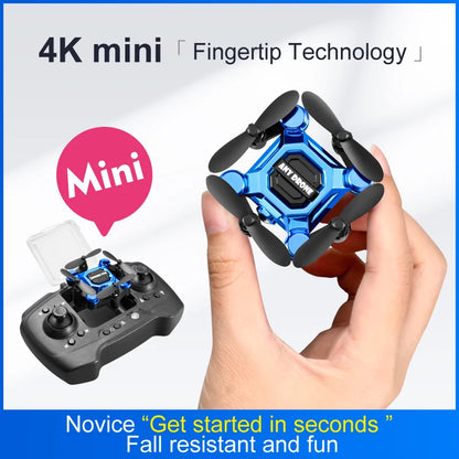 Mini dron plegable con cámara