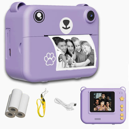 Cámara para niños que imprime fotos al instante