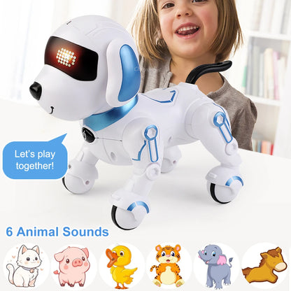 Perro robot inteligente con control remoto