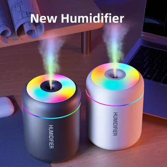 Mini humidificador difusor de aromas con luz LED