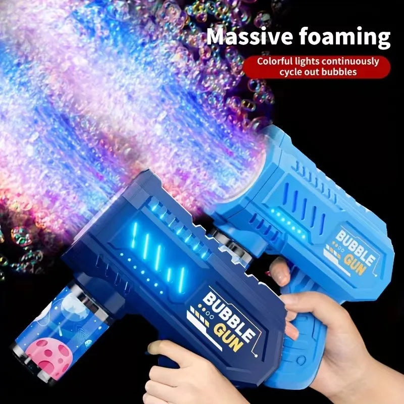 Pistola de burbujas automática