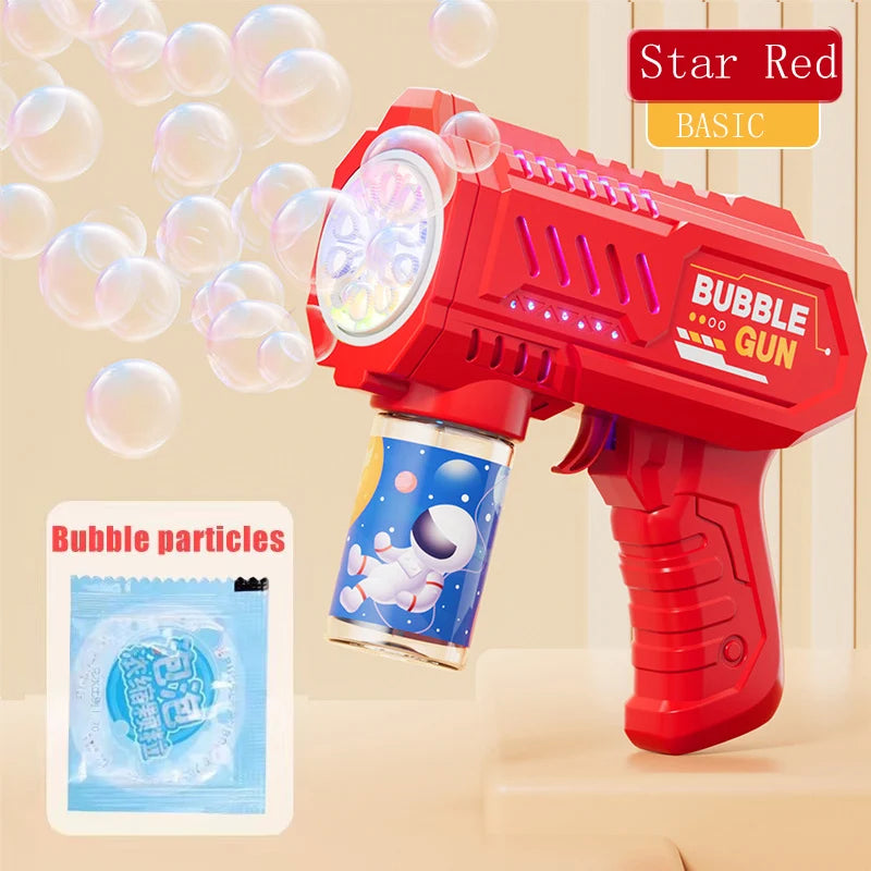 Pistola de burbujas automática