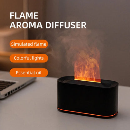 Difusor de aromas con efecto de llama