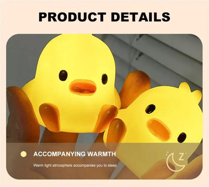 Lamparita de patito para niños