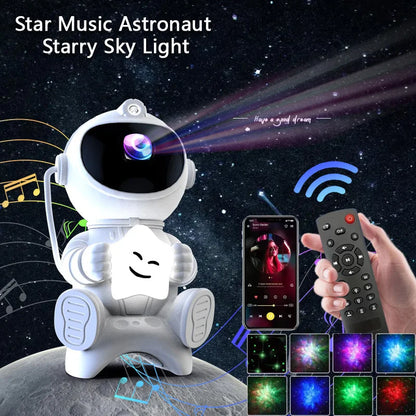 Proyector galaxia astronauta con parlante