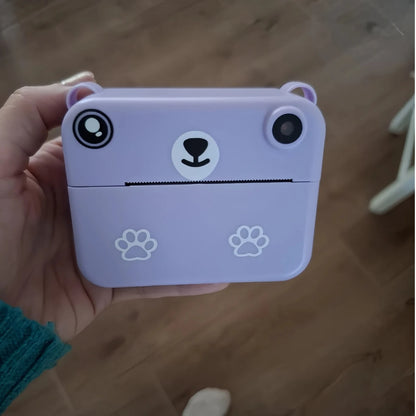 Cámara para niños que imprime fotos al instante