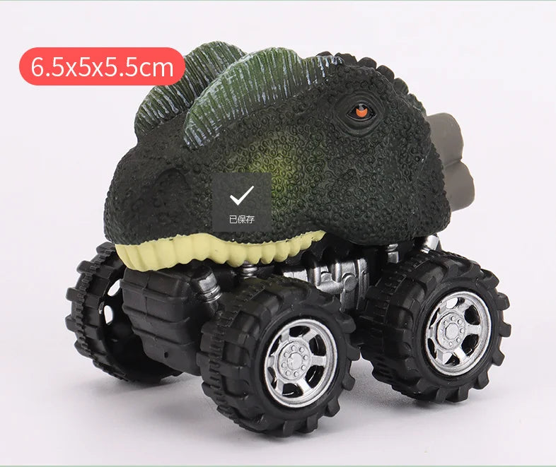 Carritos dinosaurio de fricción (monster trucks)