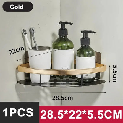 Repisa de aluminio para baño y cocina