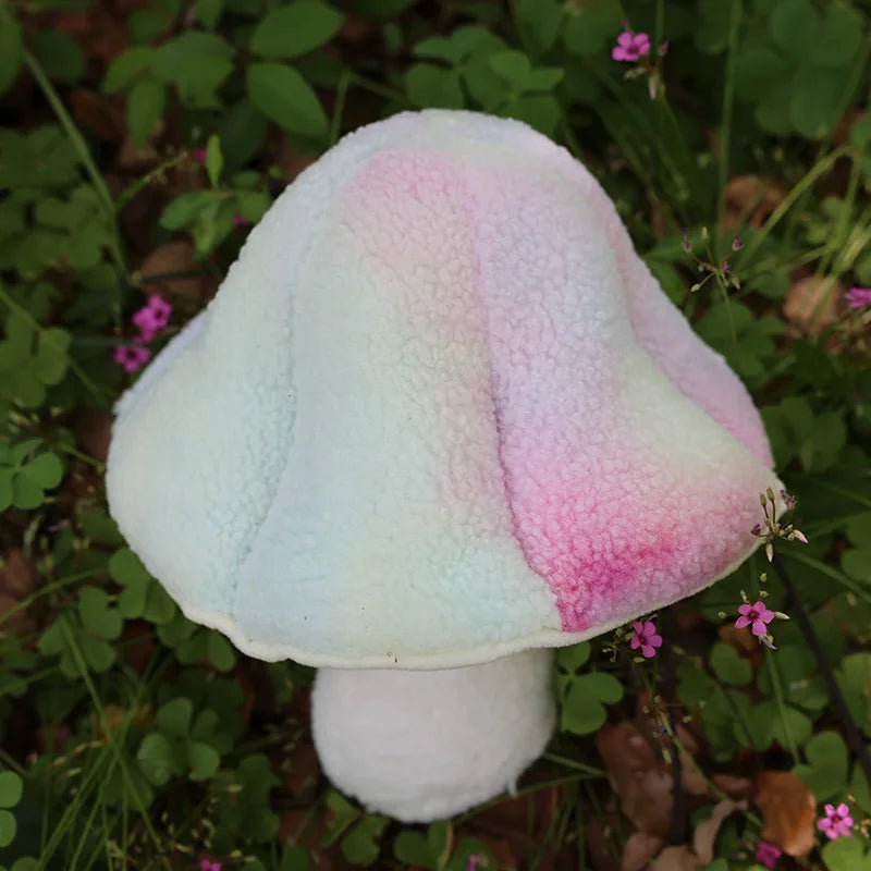 Cojín peluche de hongo