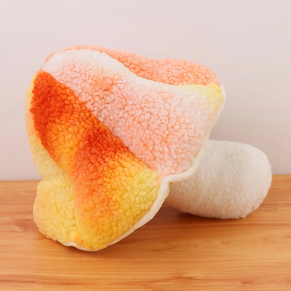 Cojín peluche de hongo