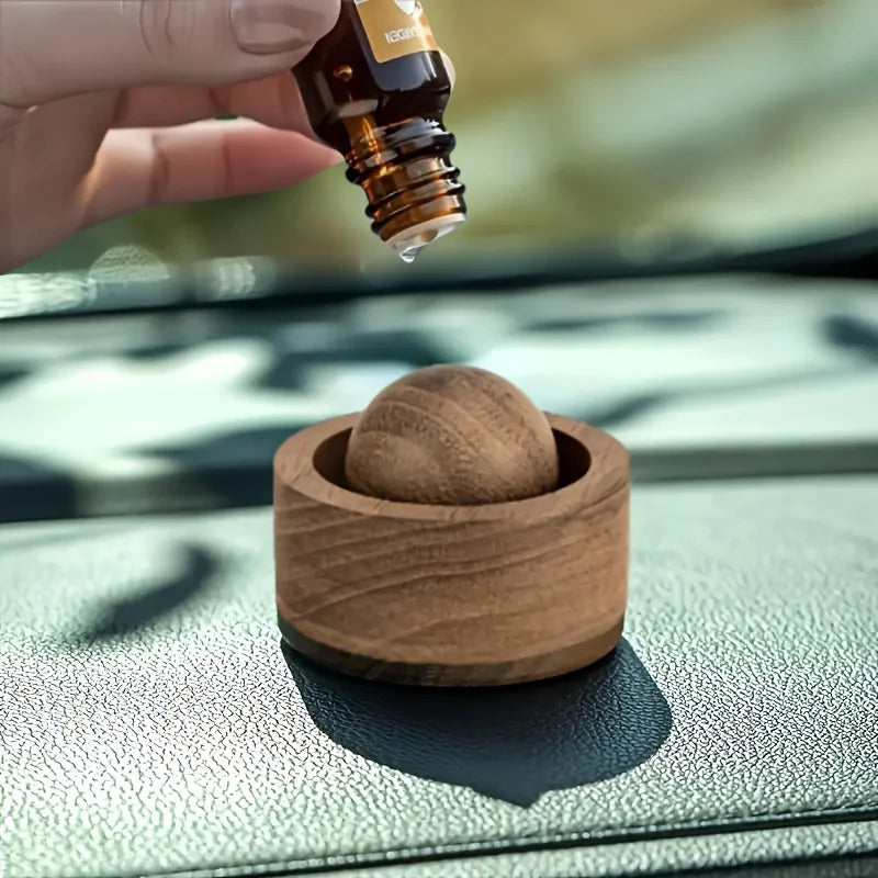 Mini difusor de madera para carro o casa