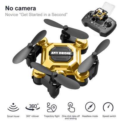 Mini dron plegable con cámara