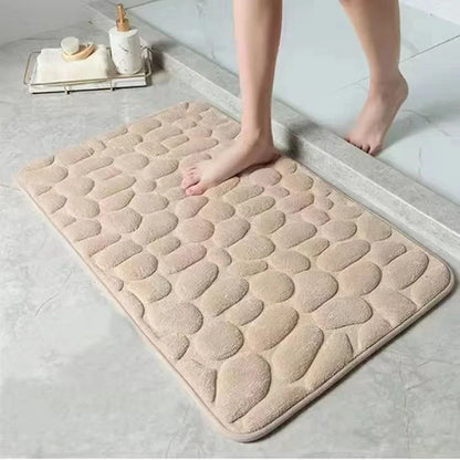 Alfombra de baño antideslizante 3D