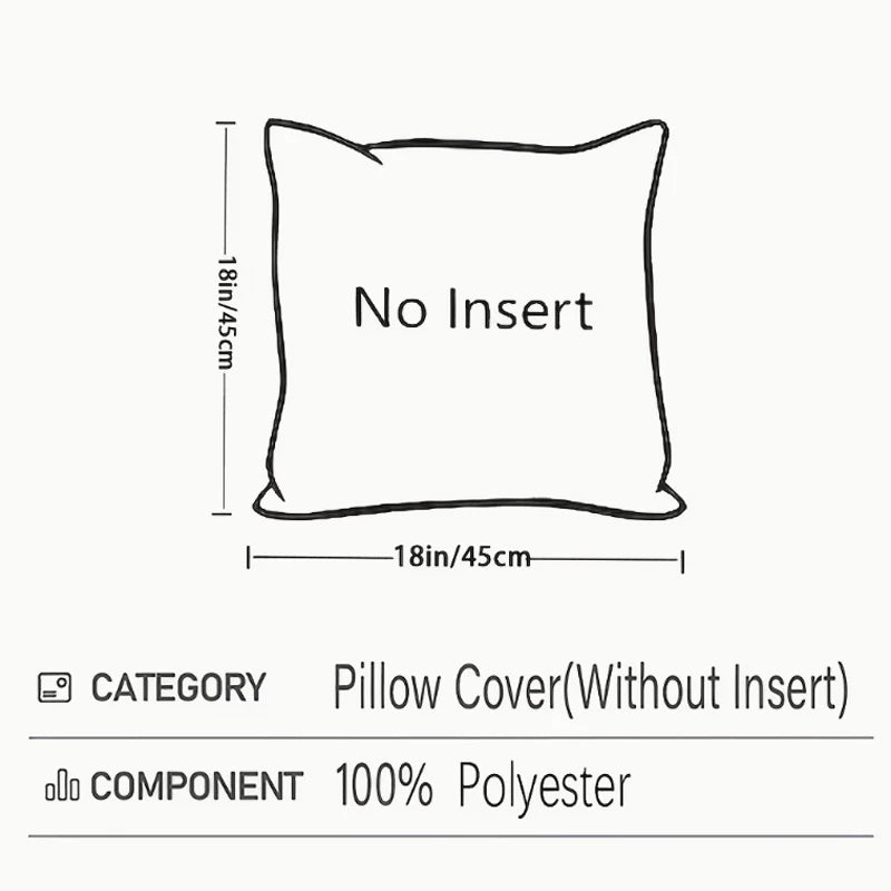 Funda de cojín navideña de peluche