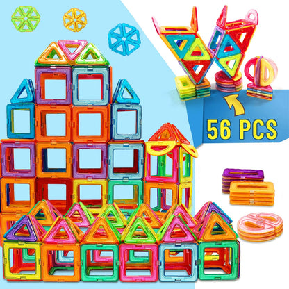 Bloques magnéticos de construcción para niños