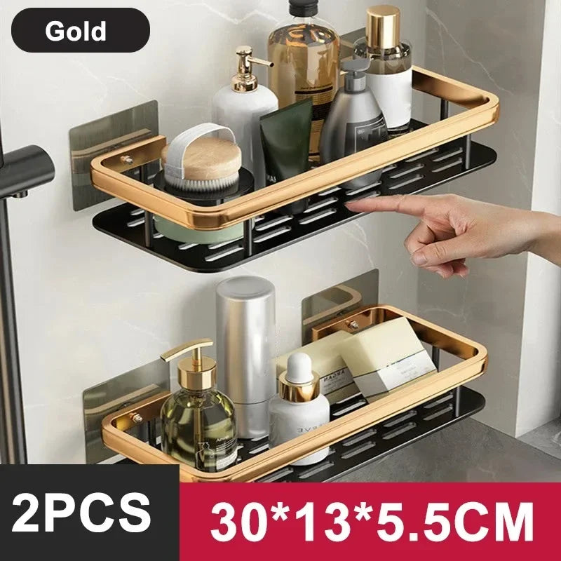 Repisa de aluminio para baño y cocina