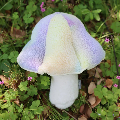 Cojín peluche de hongo