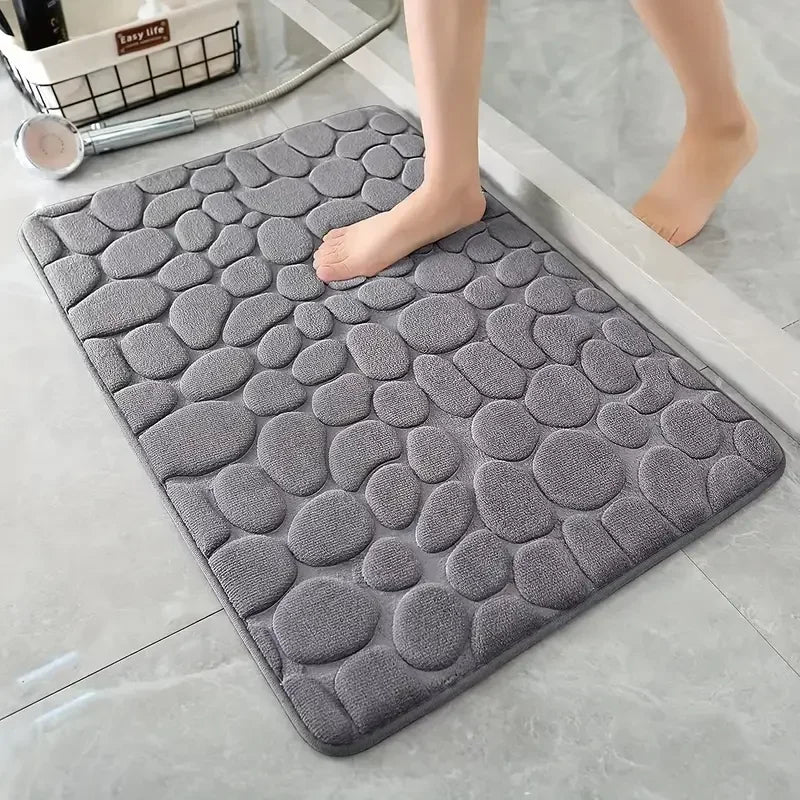 Alfombra de baño antideslizante 3D
