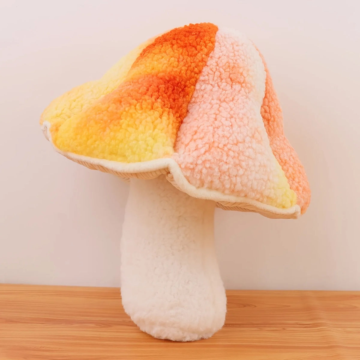 Cojín peluche de hongo