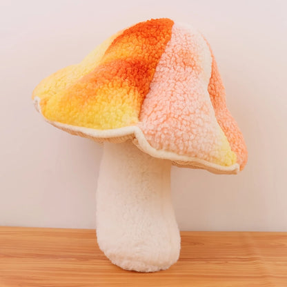 Cojín peluche de hongo