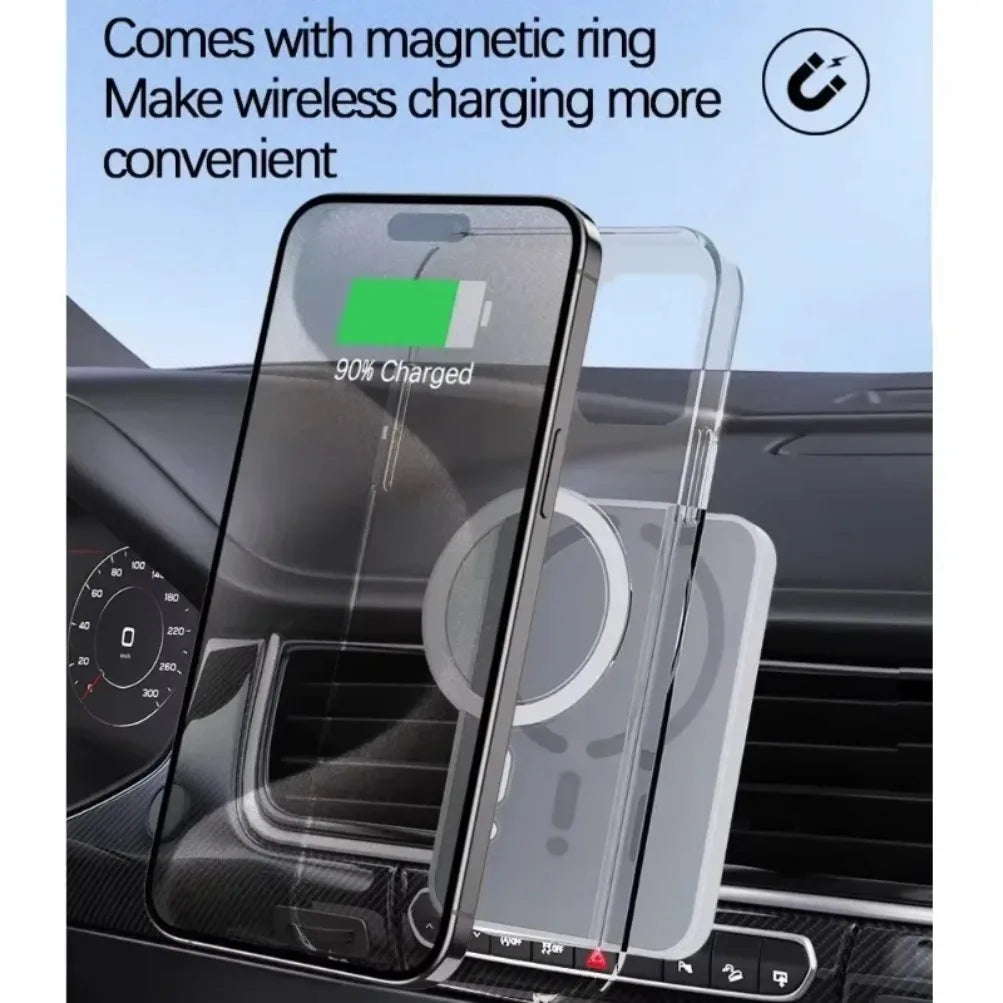 Cargador inalámbrico magnético para carro
