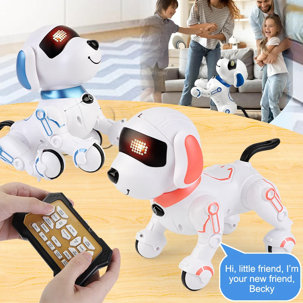 Perro robot inteligente con control remoto