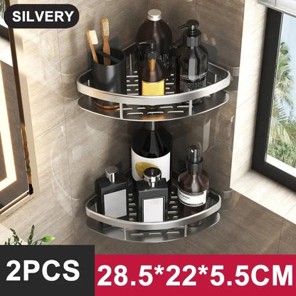 Repisa de aluminio para baño y cocina