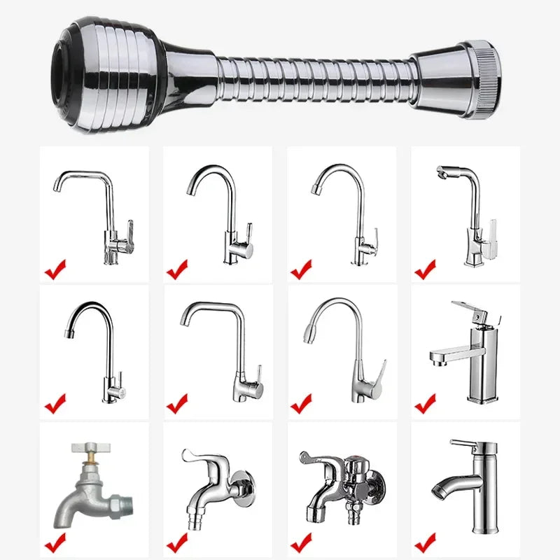 Extensor giratorio para grifo 360°