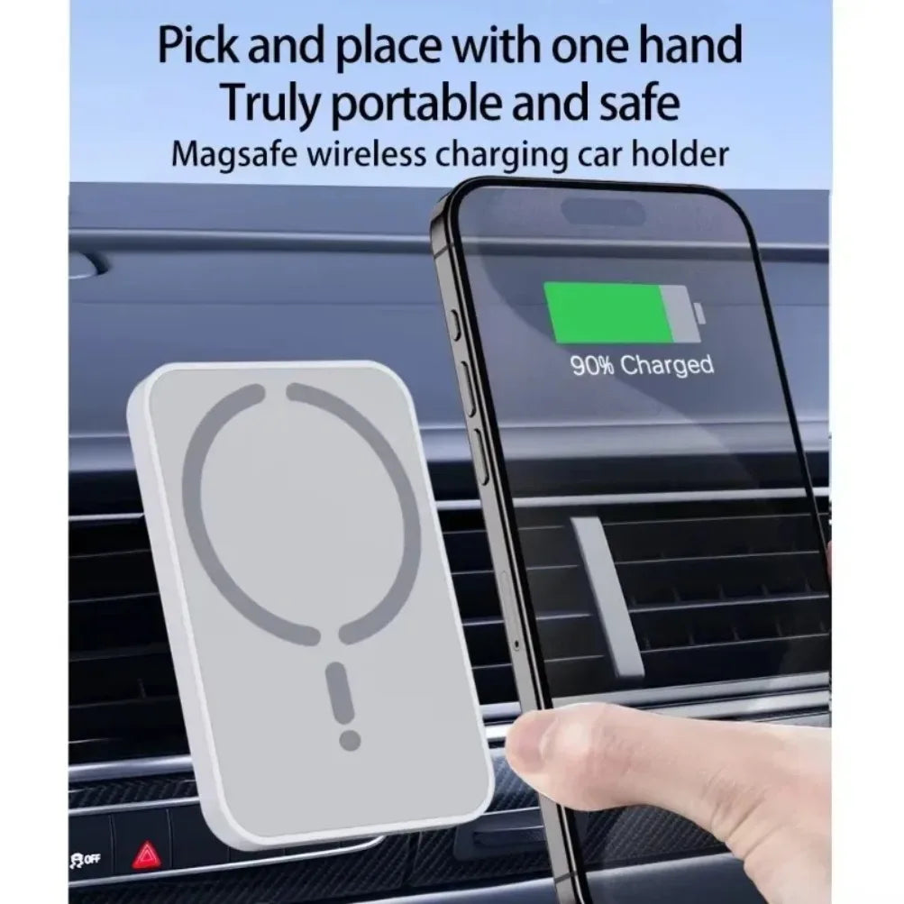 Cargador inalámbrico magnético para carro