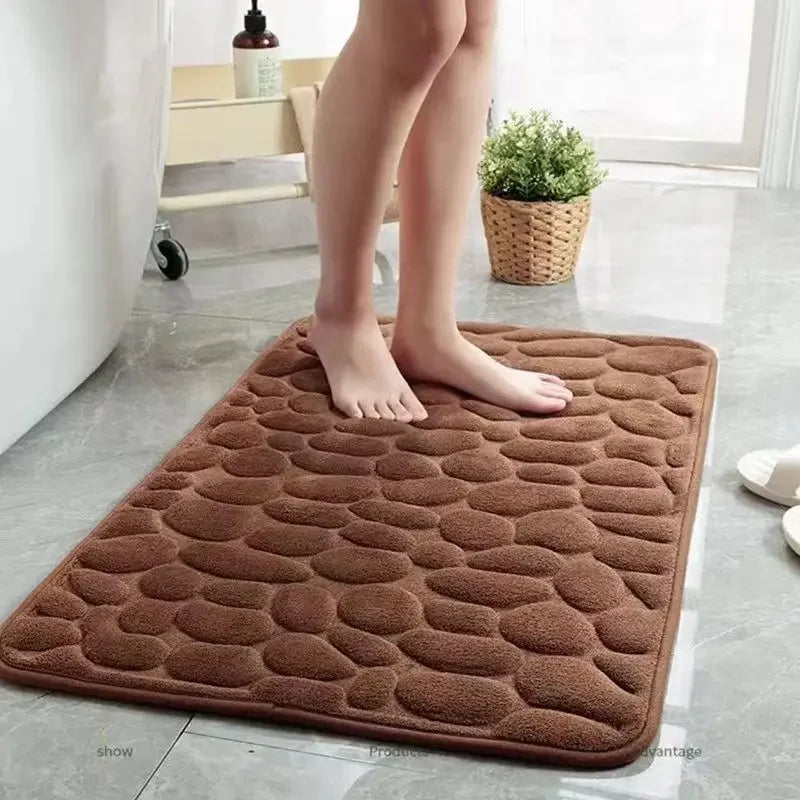 Alfombra de baño antideslizante 3D