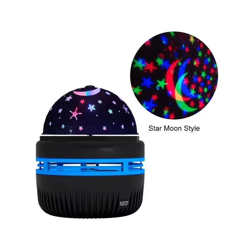 Proyector de estrellas y luna para niños