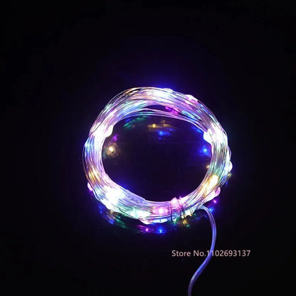 Funda de cojín navideña con luz LED