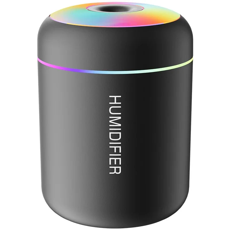 Mini humidificador difusor de aromas con luz LED