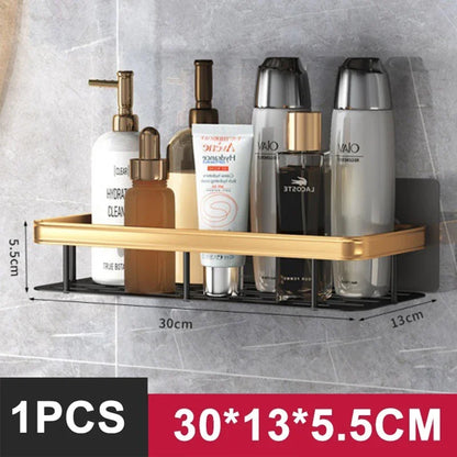 Repisa de aluminio para baño y cocina