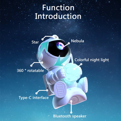 Proyector galaxia astronauta con parlante