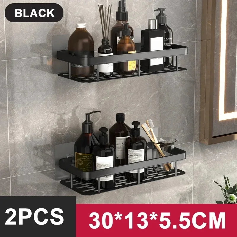 Repisa de aluminio para baño y cocina