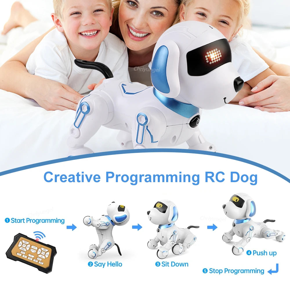 Perro robot inteligente con control remoto