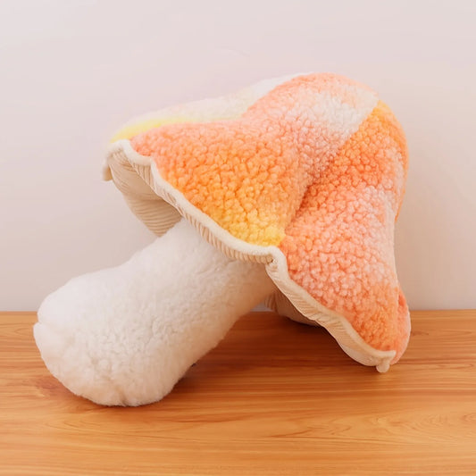 Cojín peluche de hongo