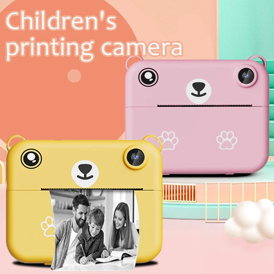 Cámara para niños que imprime fotos al instante