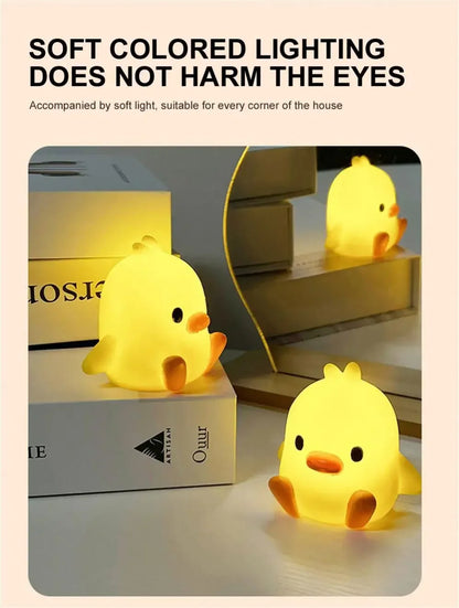Lamparita de patito para niños