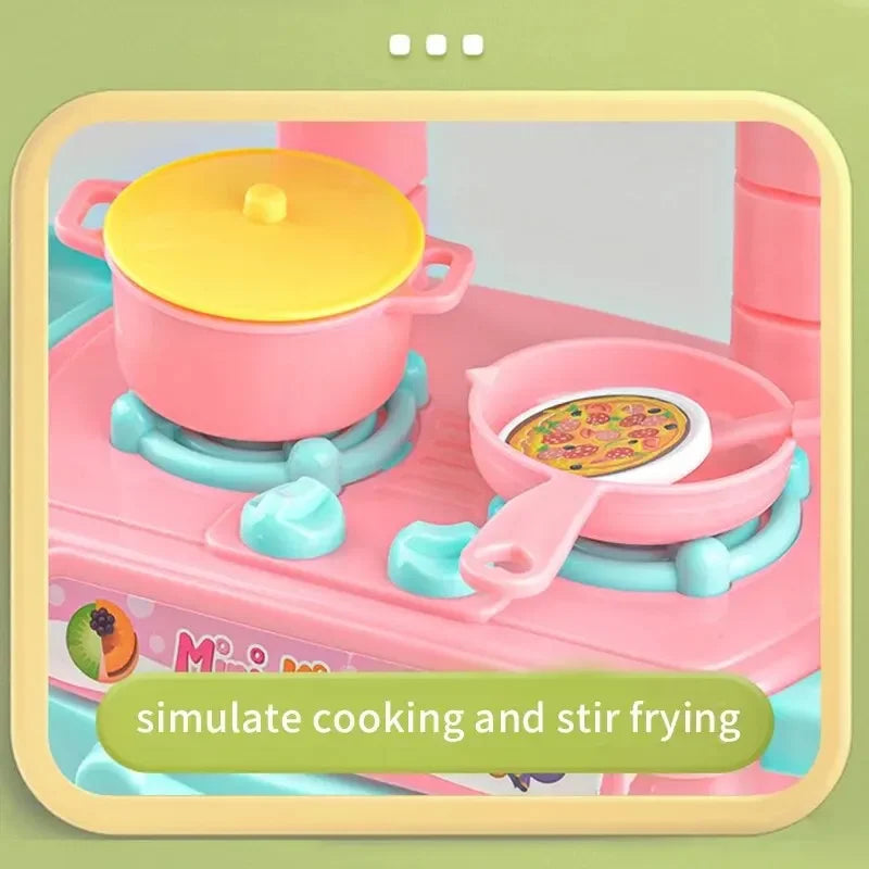 Cocinita de juguete para niños