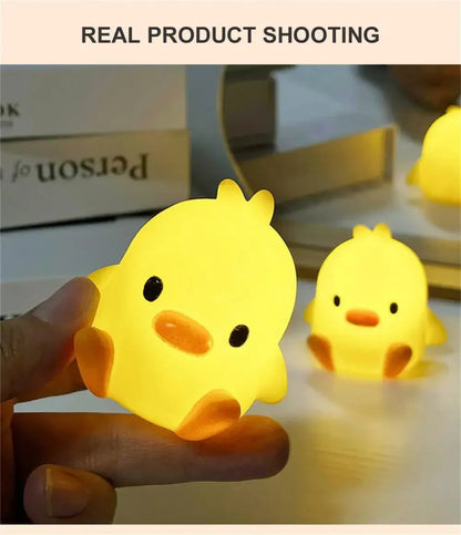 Lamparita de patito para niños