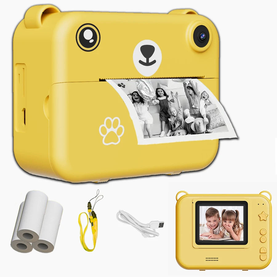 Cámara para niños que imprime fotos al instante