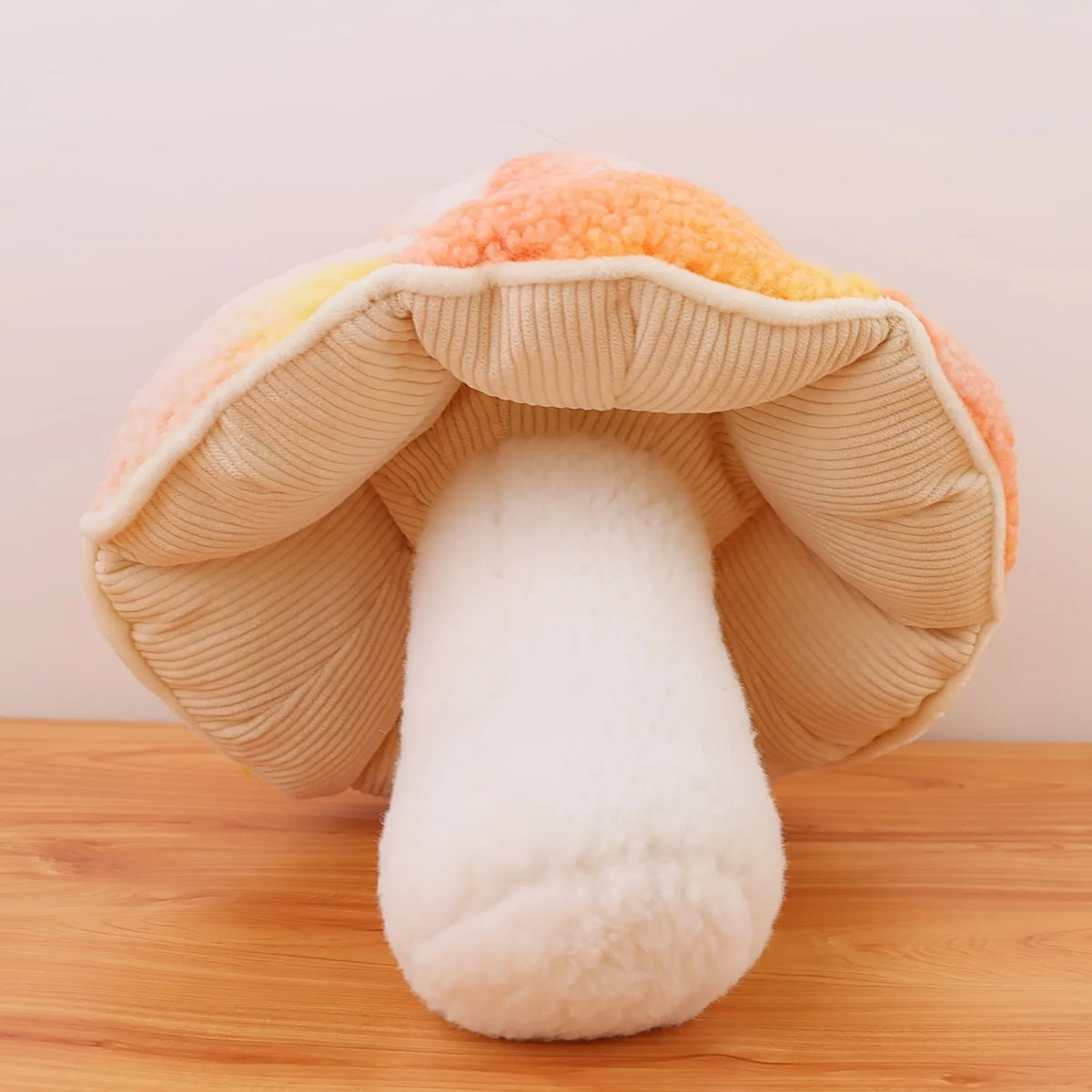 Cojín peluche de hongo
