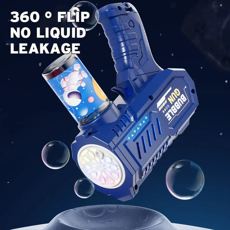 Pistola de burbujas automática