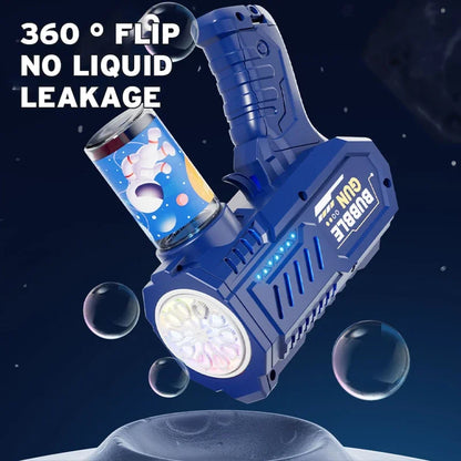 Pistola de burbujas automática